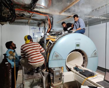 De-Icing and Helium Filling og Siemens Magnetom Avanto 1.5T Magnet